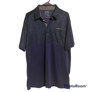 Adidas golf polo mens size L